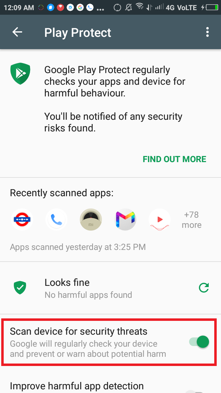 google play protect ZETRIGO TECHZ